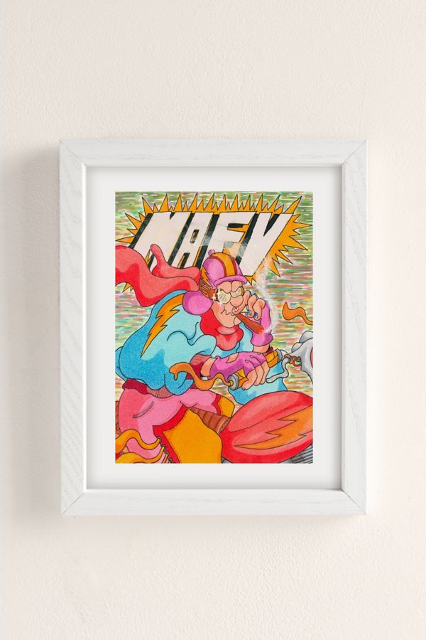 Slide View: 2: Mafv Speed Of Light Art Print