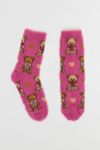 Thumbnail View 1: Sock Candy Teddy Bear Fuzzy Sock