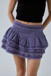 Thumbnail View 1: Kimchi Blue Jo Cotton Ruffle Mini Skirt