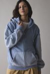 Thumbnail View 4: BDG Twisted Dusty Oversized Zip-Up Hoodie Sweatshirt