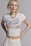 Thumbnail View 5: UO Too Perfect Santorini Graphic Baby Tee