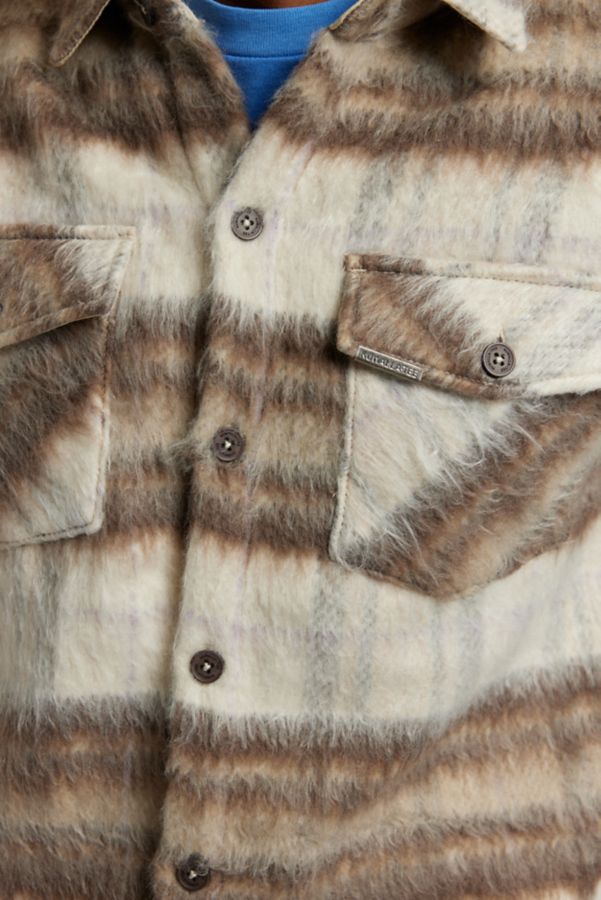 Slide View: 5: Kuwalla Tee Fuzzy Overshirt