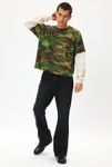 Thumbnail View 4: T-shirt Thermique à Manches Longues et Double Couche Camouflage Urban Renewal Remade