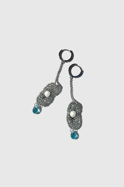 Dream Song Beaded Oyster Girl Earrings