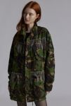 Thumbnail View 1: Urban Renewal Remade Rhinestone Fringe Camo Jacket