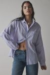 Thumbnail View 1: BDG Alex Breezy Cotton Oversized Button-Down Shirt