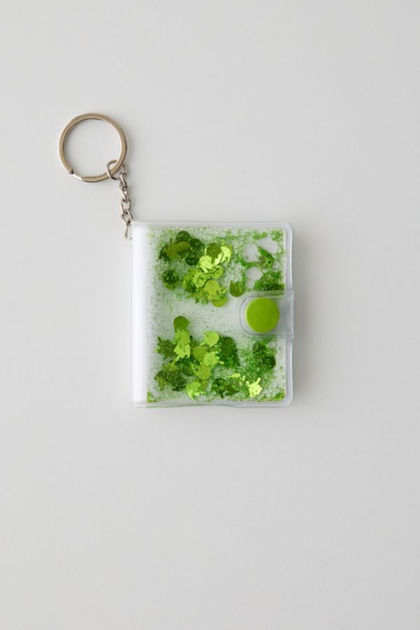 Slide View: 2: Mini Liquid Keychain Journal