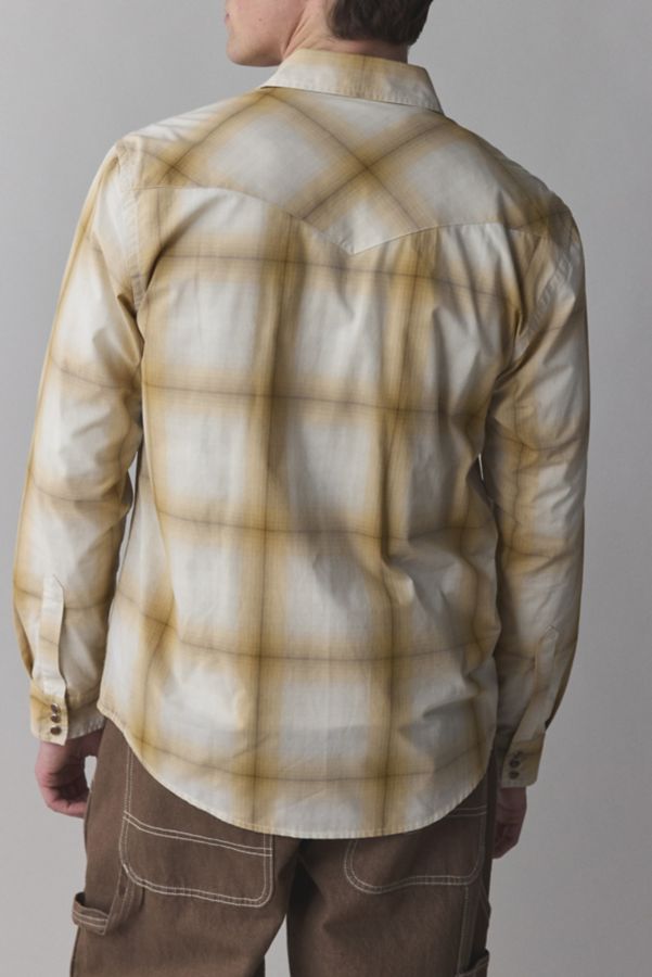 Slide View: 2: Pendleton Frontier Check Pattern Long Sleeve Shirt