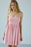 Thumbnail View 3: BDG Juliana Smocked Strapless Mini Dress