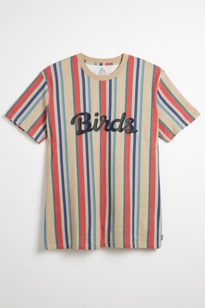 Birds Of Condor Stripe Pattern Tee