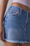 Thumbnail View 2: Mini-jupe en denim True Religion Sadie Super T Flap