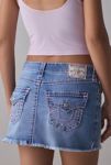 Thumbnail View 4: Mini-jupe en denim True Religion Sadie Super T Flap