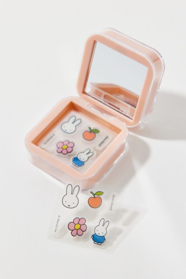 Slide View: 1: dearcloud X Miffy Hydrocolloid Pimple Patch & Compact Case Set