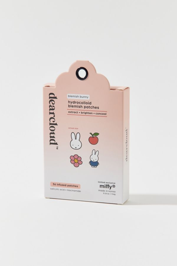 Slide View: 3: dearcloud X Miffy Hydrocolloid Pimple Patch Set