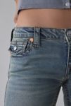 Thumbnail View 4: True Religion Joey Low-Rise Flap Flare Jean