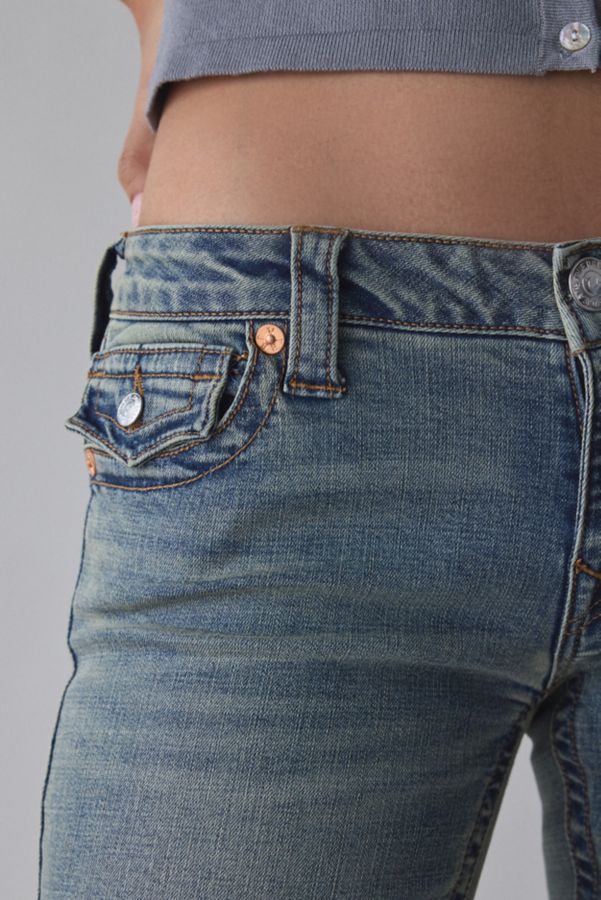 Slide View: 4: True Religion Joey Low-Rise Flap Flare Jean