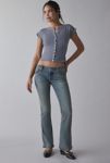 Thumbnail View 1: True Religion Joey Low-Rise Flap Flare Jean