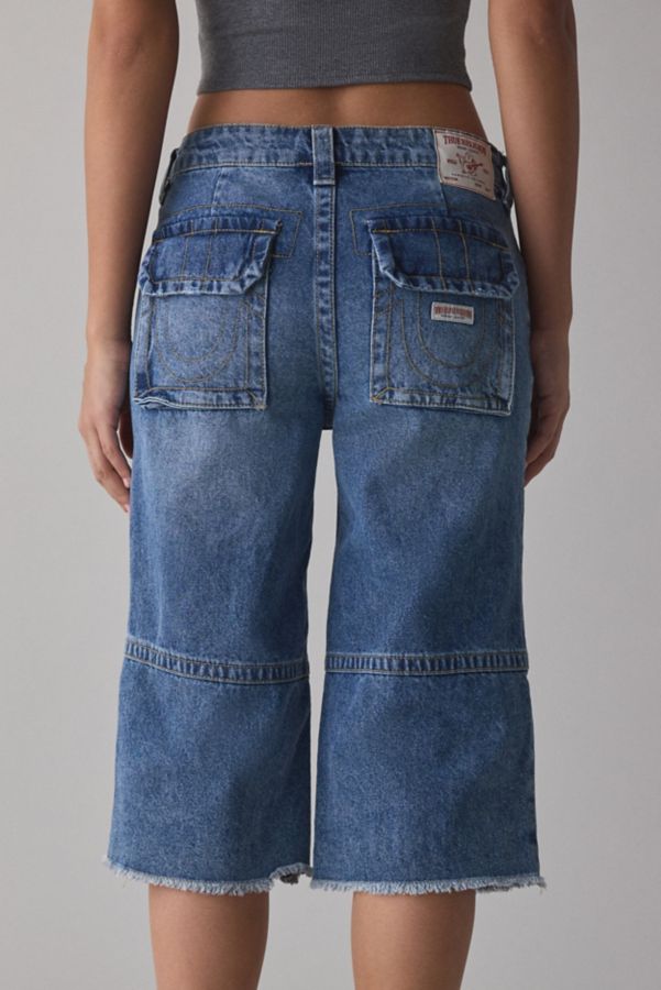 Slide View: 5: True Religion Bobbi Baggy Cargo Jort