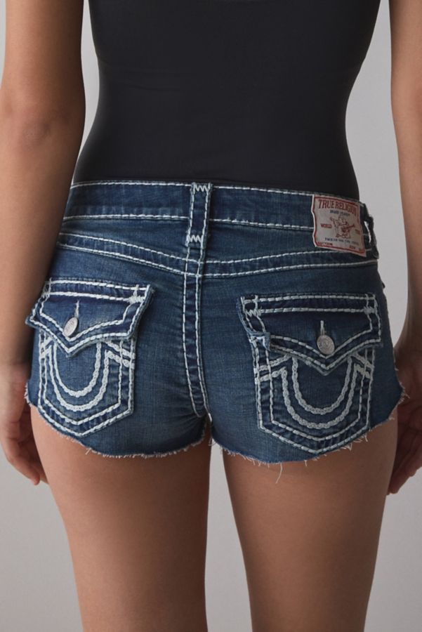 Slide View: 3: True Religion Super T Flap Spicy Short