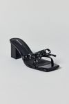 Thumbnail View 4: UO Charlotte Rivet Bow Block Heel Sandal