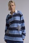 Thumbnail View 1: Urban Renewal Remade Flannel Star Patch Rugby Shirt