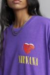 Thumbnail View 4: Nirvana Heart-Shaped Box Graphic Oversized Tee