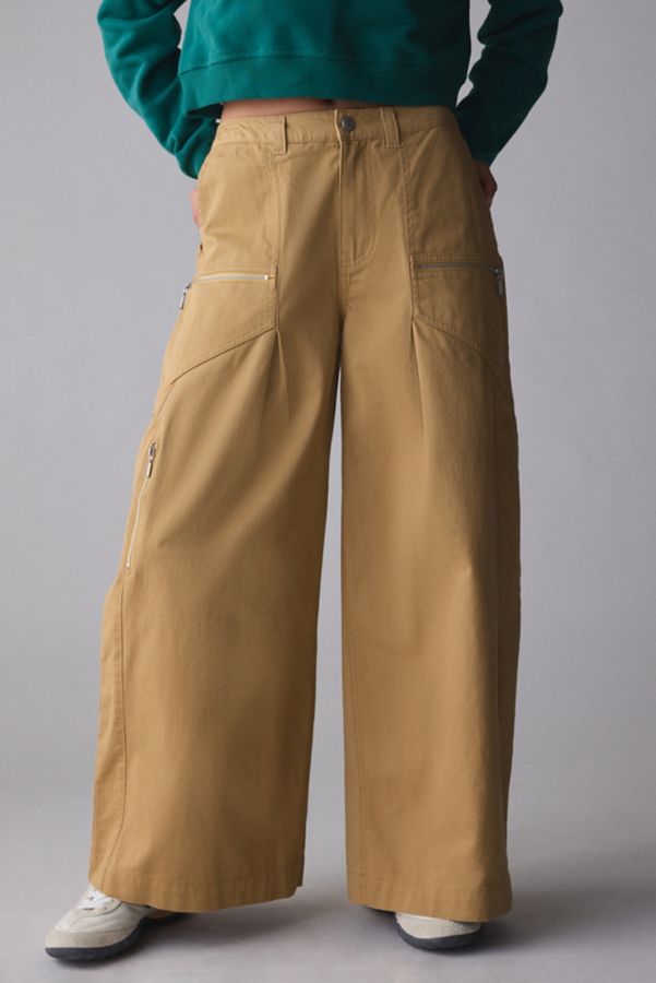 Slide View: 4: BDG Studio Wide-Leg Chino Utility Pant