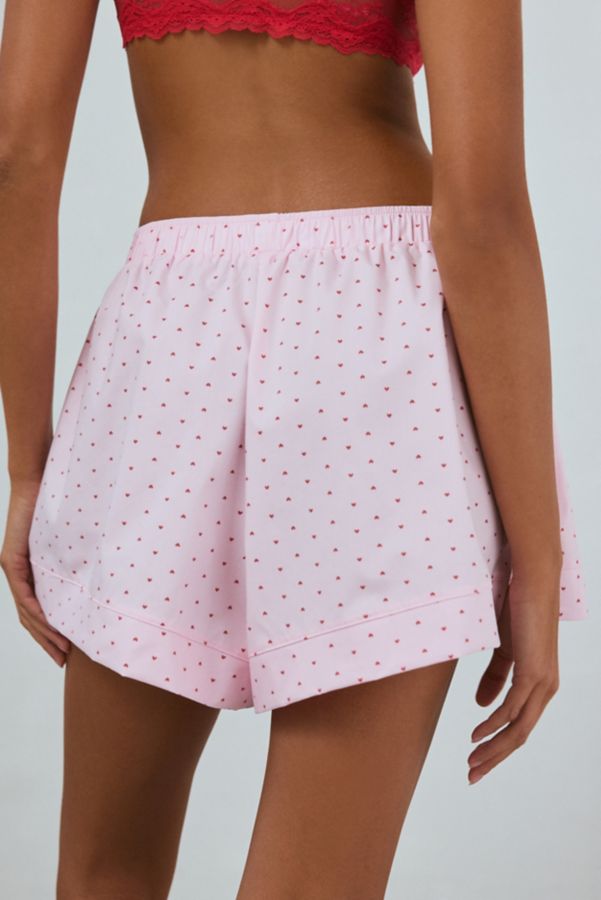 Slide View: 3: Kat The Label Henry Heart Print Boxer Short