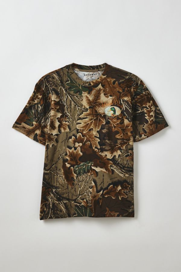 Slide View: 1: Waddle Pond Graphic Camo Allover Print Tee