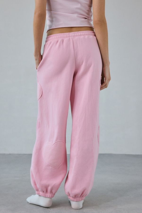 Slide View: 4: Pantalon de Jogging Brenda Heart Patch Out From Under