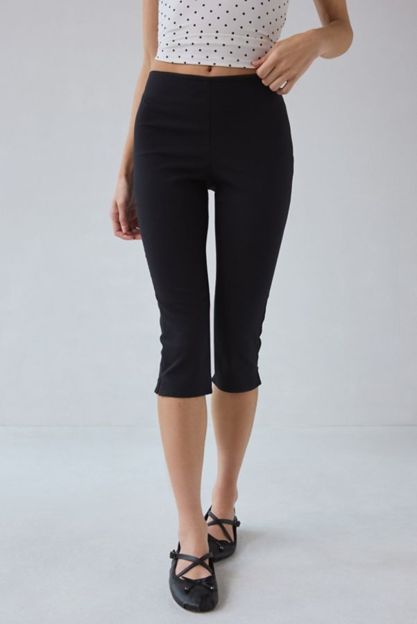 Slide View: 1: Kimchi Blue Ellie High Rise Stretch Capri Pant