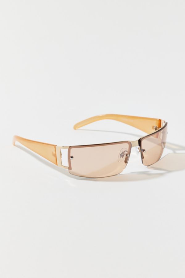 Slide View: 1: Taya Slim Shield Sunglasses