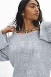 Thumbnail View 3: Urban Renewal Remnants Marled Knit Drippy Sleeve Sweater