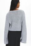 Thumbnail View 4: Urban Renewal Remnants Marled Knit Drippy Sleeve Sweater