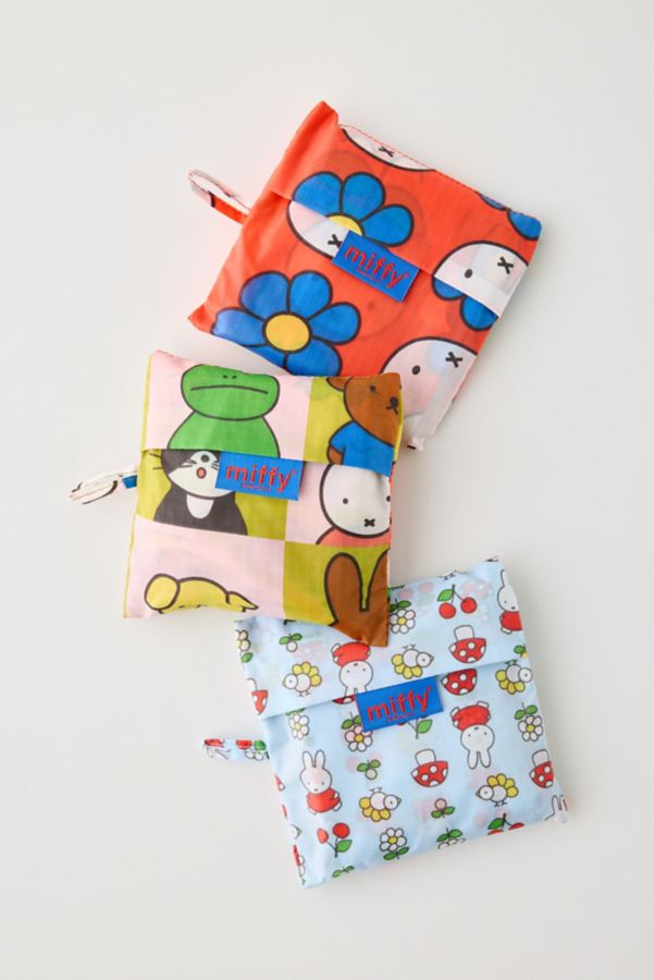 Slide View: 3: Sac Réutilisable Standard BAGGU & Miffy - Ensemble De 3