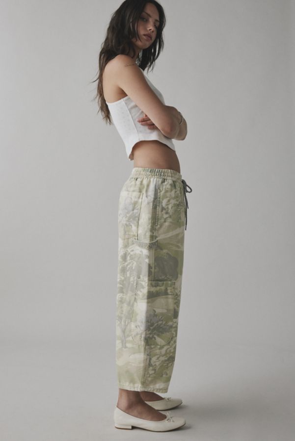 Slide View: 3: BDG Eva Canvas Wide Leg Crop Pant