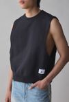 Thumbnail View 1: Standard Cloth Sleeveless Muscle Crew Neck Sweatshirt