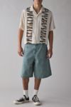 Thumbnail View 3: UO Animal Pattern Paneled Short Sleeve Shirt