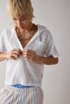 Thumbnail View 1: Chemise boutonnée en gaze texturée Standard Cloth Liam