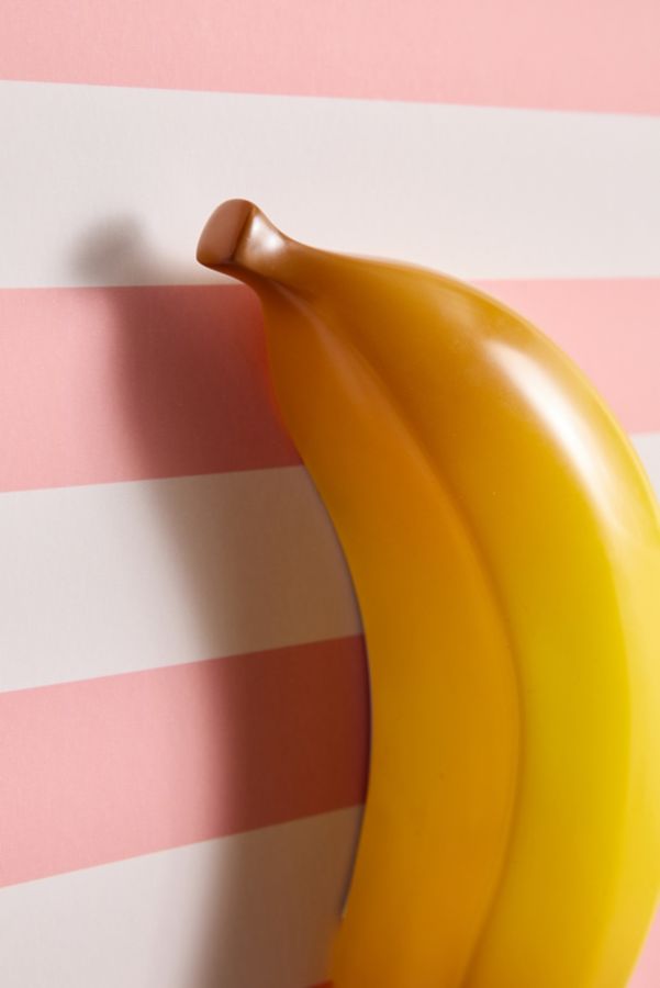 Slide View: 3: Banana Shaped Resin Sconce