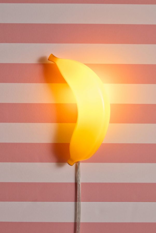 Slide View: 1: Banana Shaped Resin Sconce