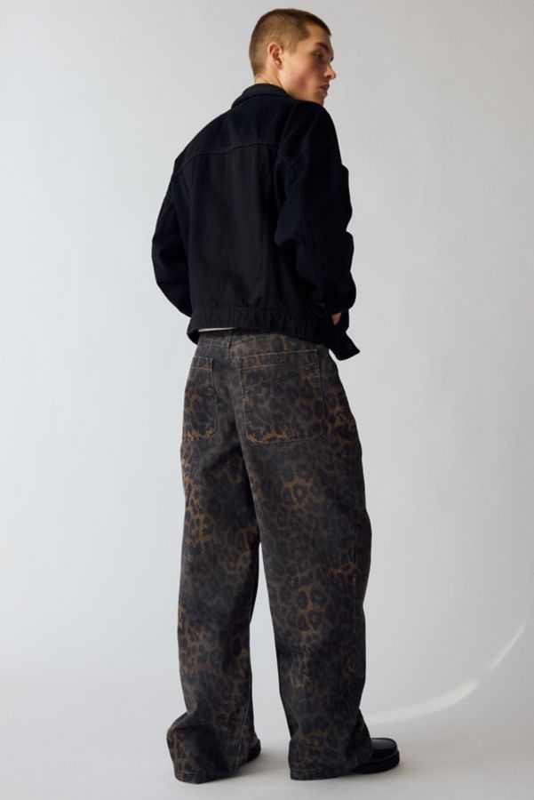 Slide View: 2: The Ragged Priest Gnarly Leopard Skate Jean