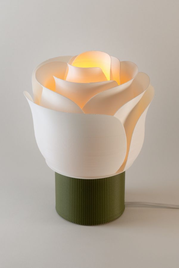 Slide View: 2: Honey & Ivy Rose Table Lamp