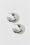 Thumbnail View 2: Stainless Steel Mega Chubby Hoop Earring