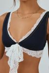 Thumbnail View 2: Out From Under Cowgirl Logic Denim Plunge Bralette