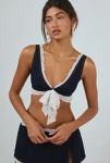 Thumbnail View 1: Out From Under Cowgirl Logic Denim Plunge Bralette