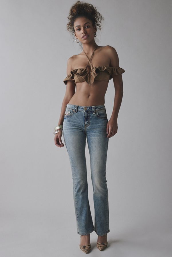 Slide View: 2: Out From Under Cowgirl Logic Faux Suede Off-The-Shoulder Bra Top