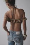 Thumbnail View 3: Out From Under Cowgirl Logic Faux Suede Off-The-Shoulder Bra Top