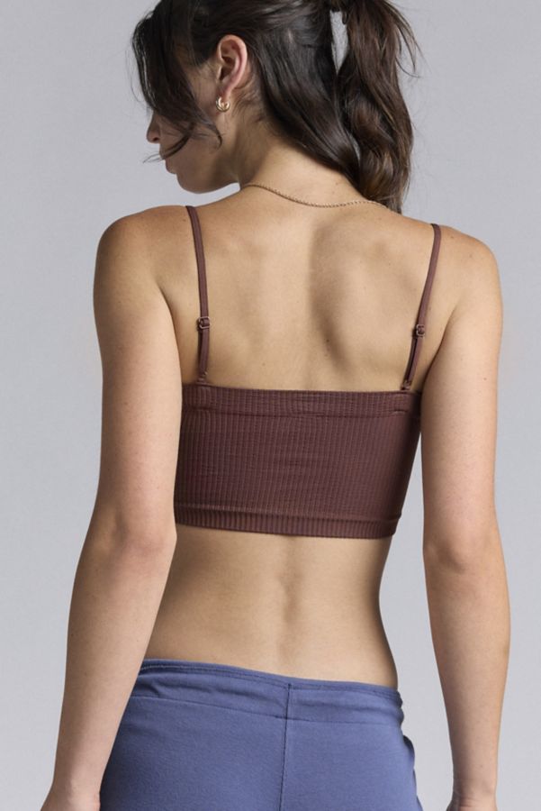 Slide View: 4: Out From Under Talia Ribbed Seamless Knit Bra Top