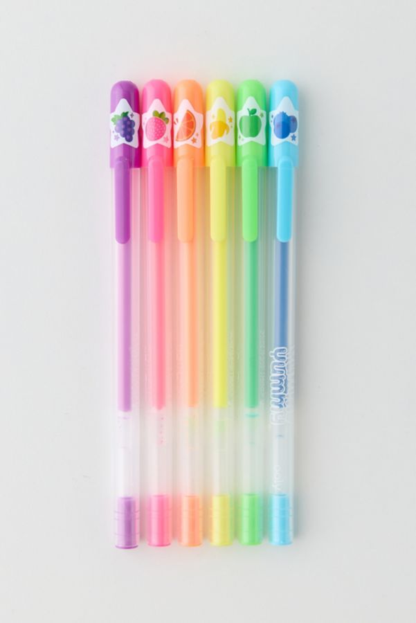 Slide View: 1: OOLY Yummy Yummy Scented Gel Pen Set